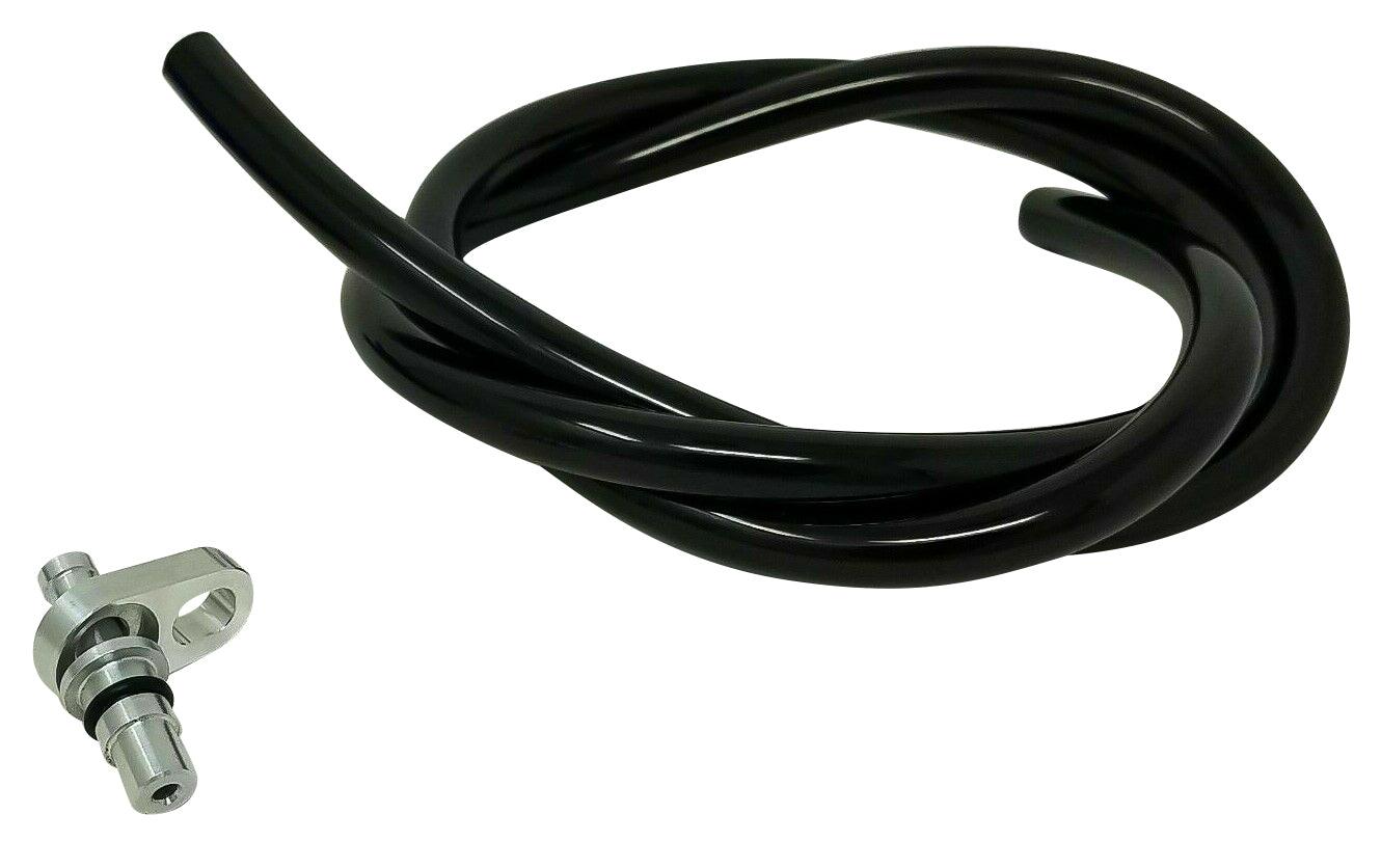 Photo of RPM-SxS Black Silicone Blow Off Valve Adapter Tube - Can Am Maverick X3 Turbo by RPM SXS - Premium Blow-Off Valves & BOV Filters for UTVs / Side by Sides