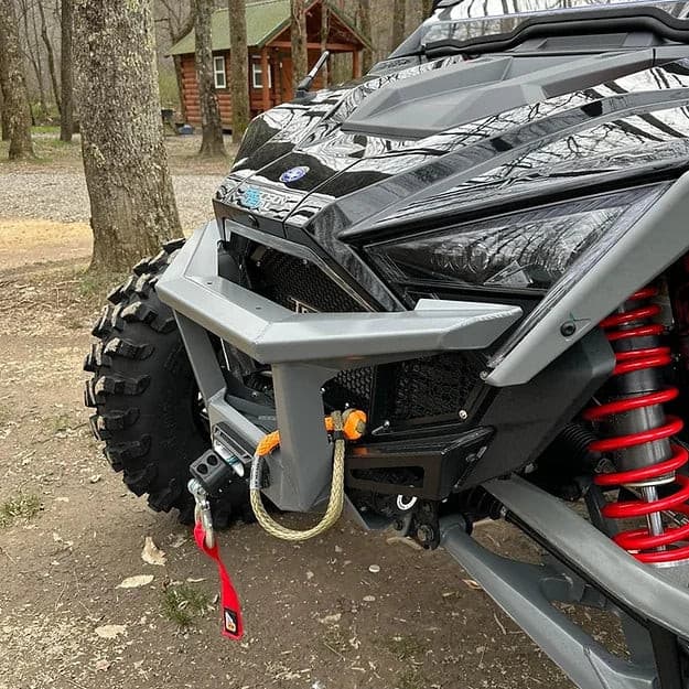 Polaris Pro R / Turbo R Front Winch Bumper - R1 Industries