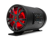 SoundExtreme ES08 powersports sealed powered 8-inch subwoofer tube with built in 500-watt amplifier - R1 Industries