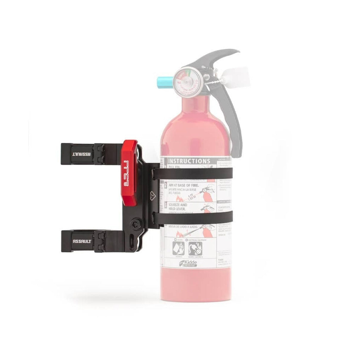 Photo of Quick Release UTV Fire Extinguisher Mount by Assault Industries - Premium Fire Extinguishers & Mounts for UTVs / Side by Sides