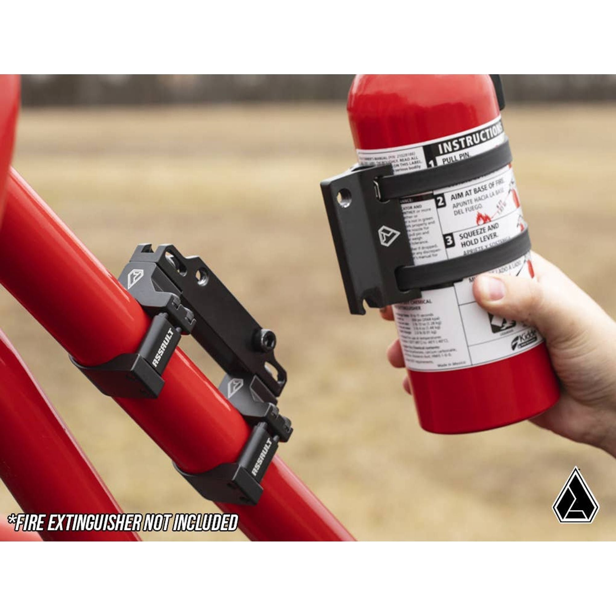 Quick Release UTV Fire Extinguisher Mount