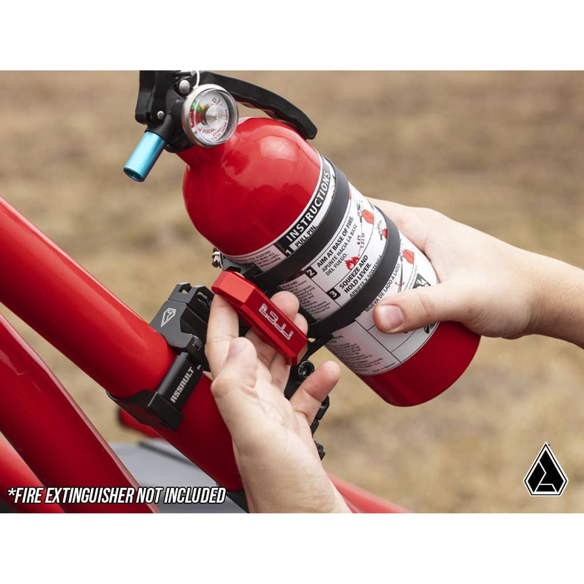 Quick Release UTV Fire Extinguisher Mount