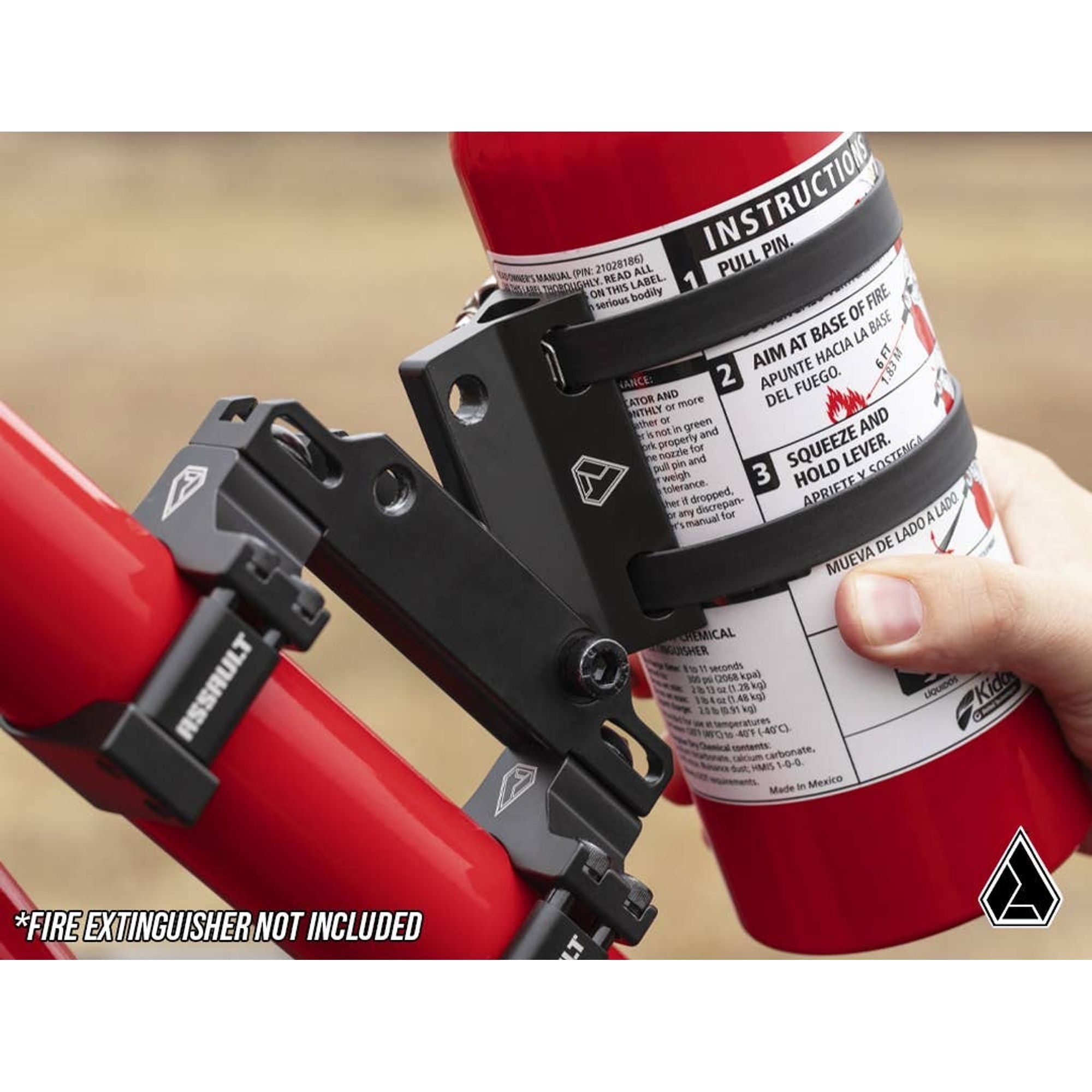 Quick Release UTV Fire Extinguisher Mount