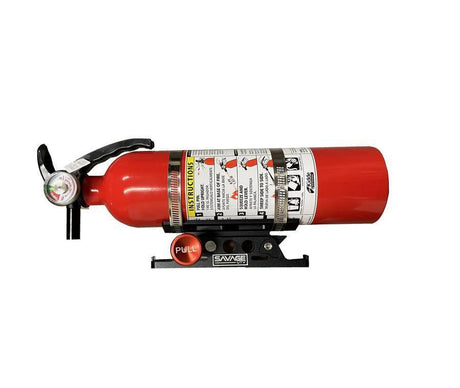 Photo of Savage Mount and Extinguisher Set by Savage UTV - Premium Fire Extinguishers & Mounts for UTVs / Side by Sides