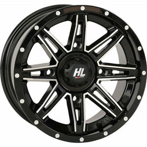 HL22 Wheel (Gloss Black/Machined)