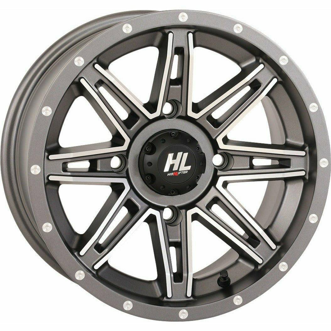 HL22 Wheel (Gun Metal Gray/Machined)