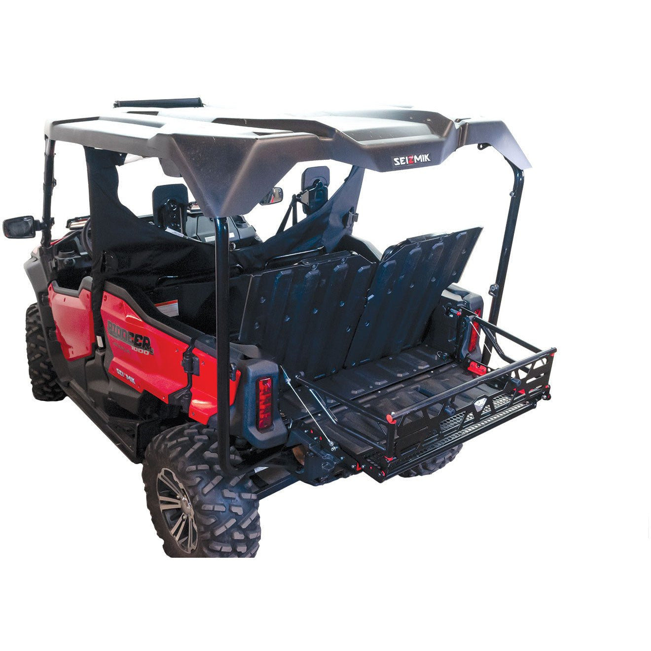 Photo of Honda Pioneer 1000-5 / 700-4 Cargo X10D Bed Extender by Seizmik - Premium Storage for UTVs / Side by Sides