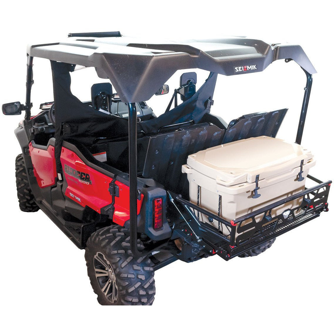 Photo of Honda Pioneer 1000-5 / 700-4 Cargo X10D Bed Extender by Seizmik - Premium Storage for UTVs / Side by Sides