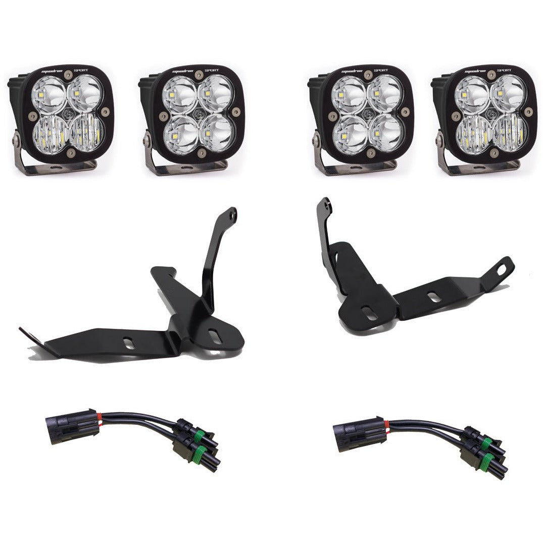 Photo of Honda Talon Squadron Sport Headlight Kit by Baja Designs - Premium Head Lights for UTVs / Side by Sides