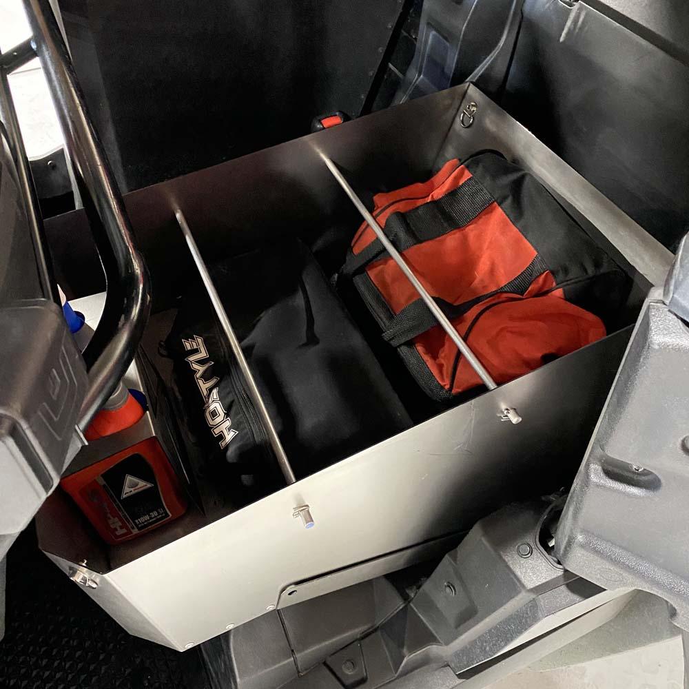 Photo of Honda Talon 4 Seat UTV Storage Bin by JSPORT - Premium Storage for UTVs / Side by Sides