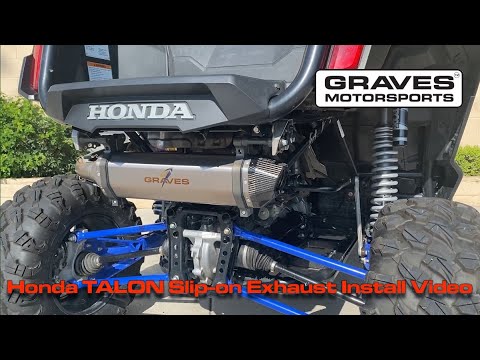 Honda Talon 1000R / Talon 1000X-4 Cat-Back Slip-on Exhaust
