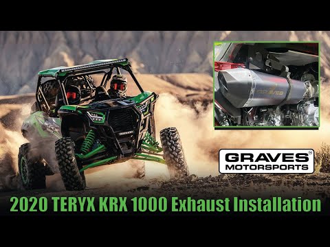 Kawasaki Teryx KRX 1000 Titanium Cat Eliminator Exhaust System