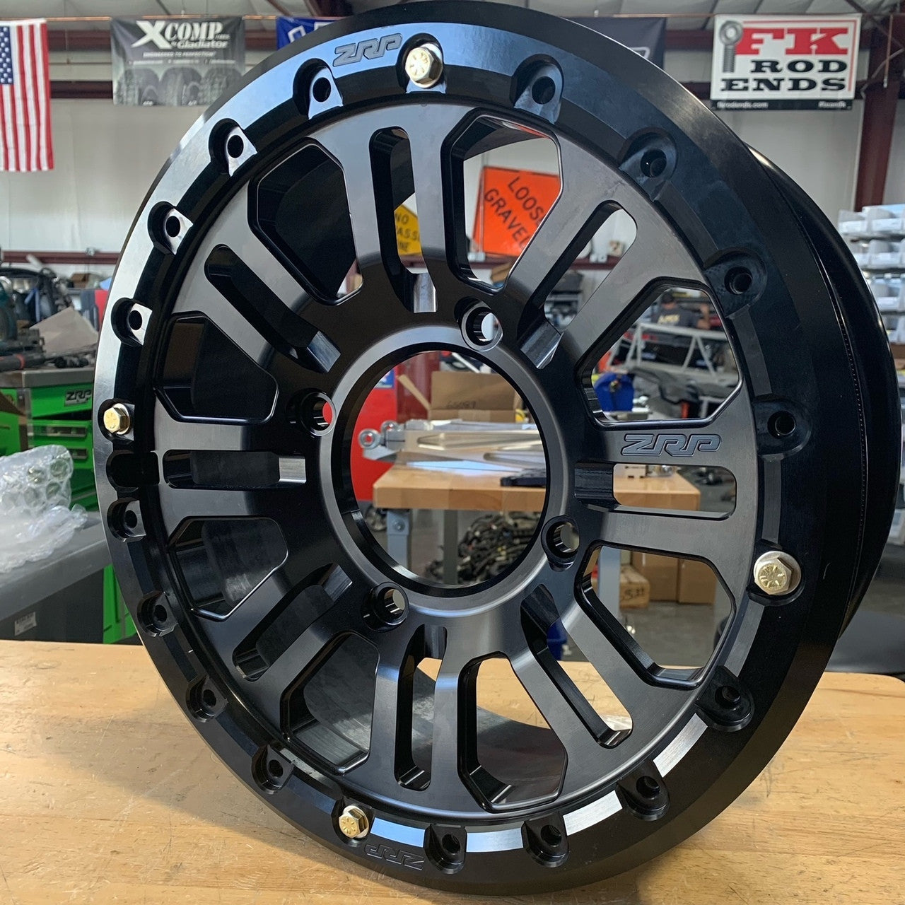 APEX Forged Beadlock Wheel 15"x5.5" Can Am 4x137 Bolt Pattern