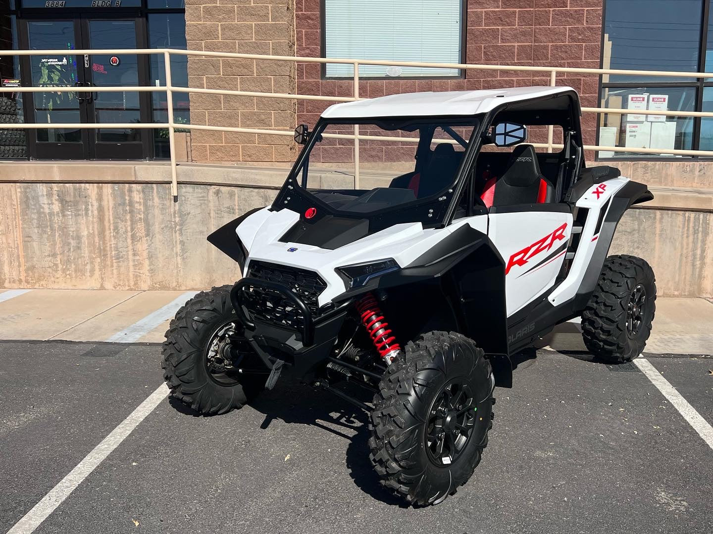 Photo of POLARIS RZR XP1000 FRONT WINDSHIELD 2024+ by Dirt Warrior Accessories - Premium Windshields for UTVs / Side by Sides