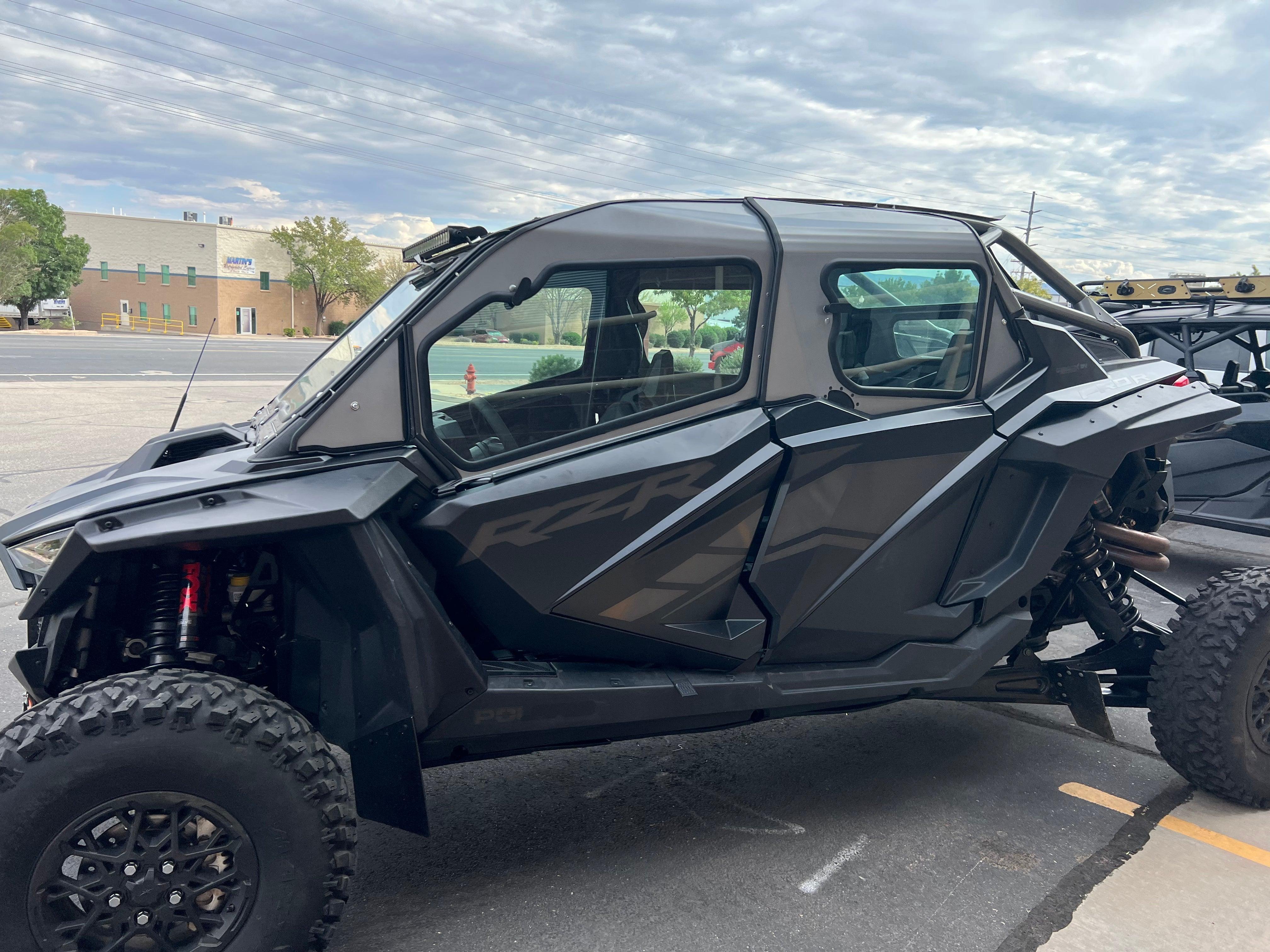 Photo of Polaris RZR Pro R 4-Seat Cab Enclosure - THE VAULT All-Weather Protection by Dirt Warrior Accessories - Premium Cab Enclosures for UTVs / Side by Sides