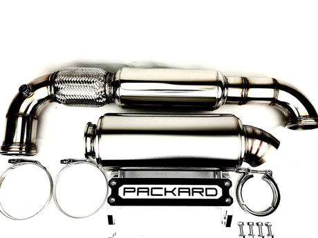 Packard Performance 3" Turbo Back Exhaust (dual Muffler) for Can-Am X3
