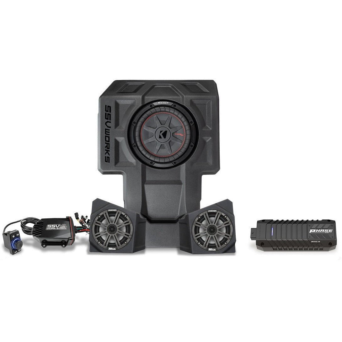 Photo of Kawasaki KRX 3-Speaker Audio System by SSV Works - Premium Audio for UTVs / Side by Sides