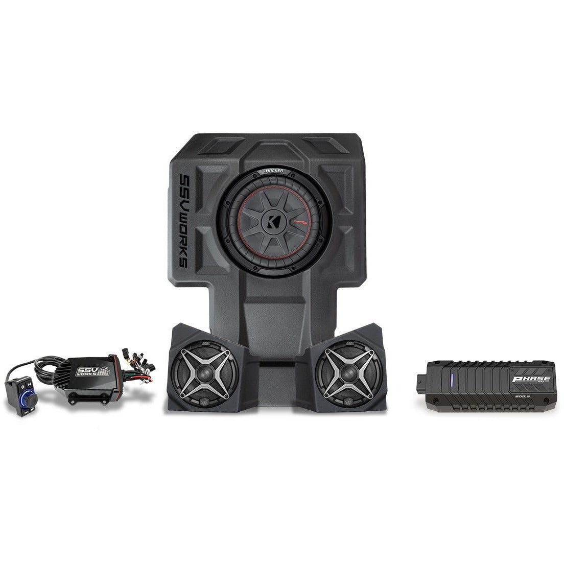 Photo of Kawasaki KRX 3-Speaker Audio System by SSV Works - Premium Audio for UTVs / Side by Sides