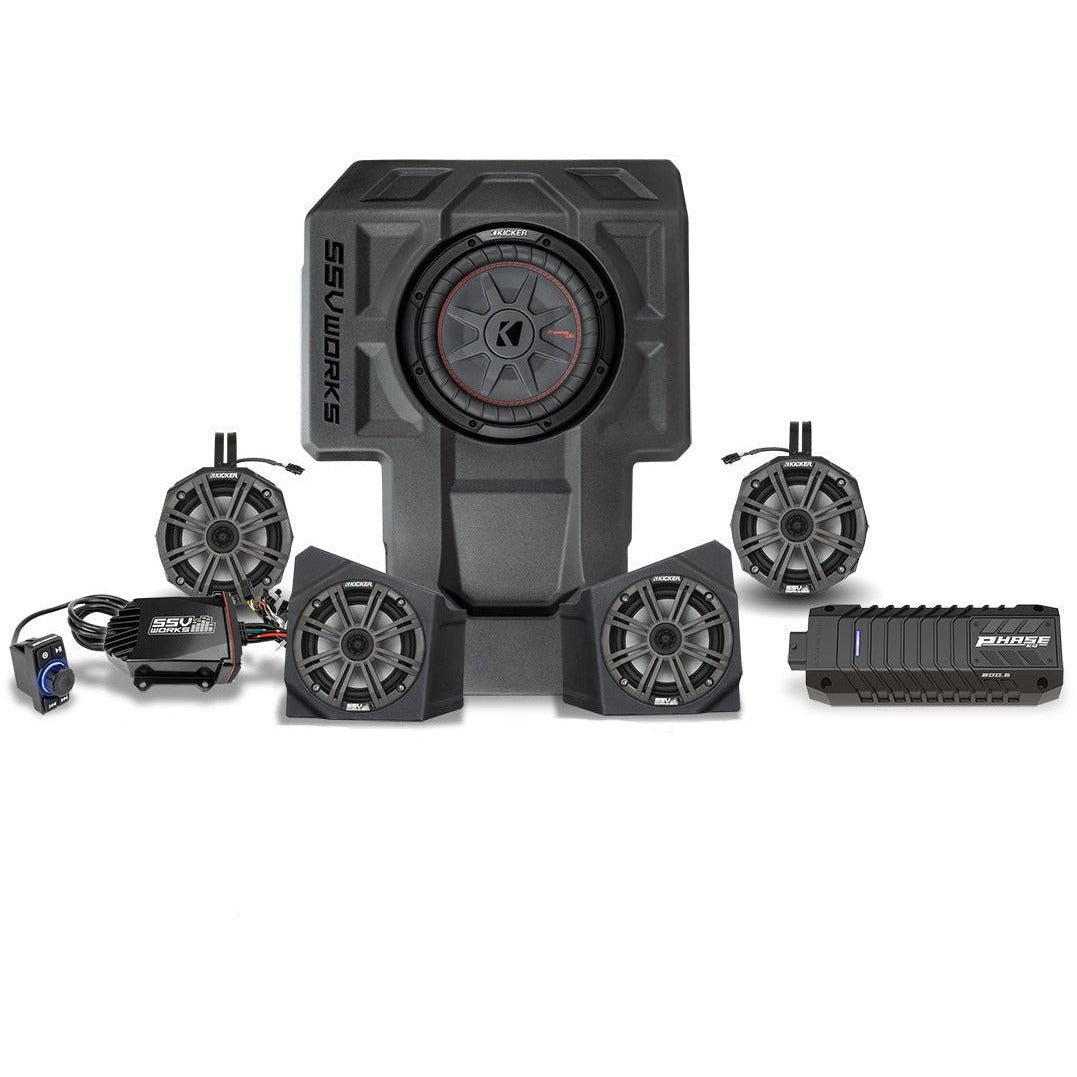 Photo of Kawasaki KRX 5-Speaker Audio System by SSV Works - Premium Audio for UTVs / Side by Sides
