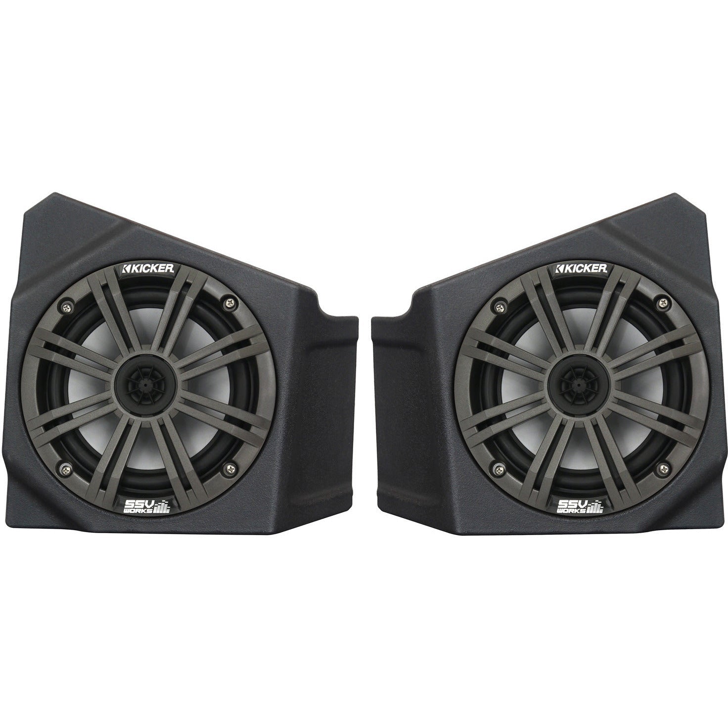Photo of Kawasaki KRX Kick Panel Speaker Pods by SSV Works - Premium Audio for UTVs / Side by Sides