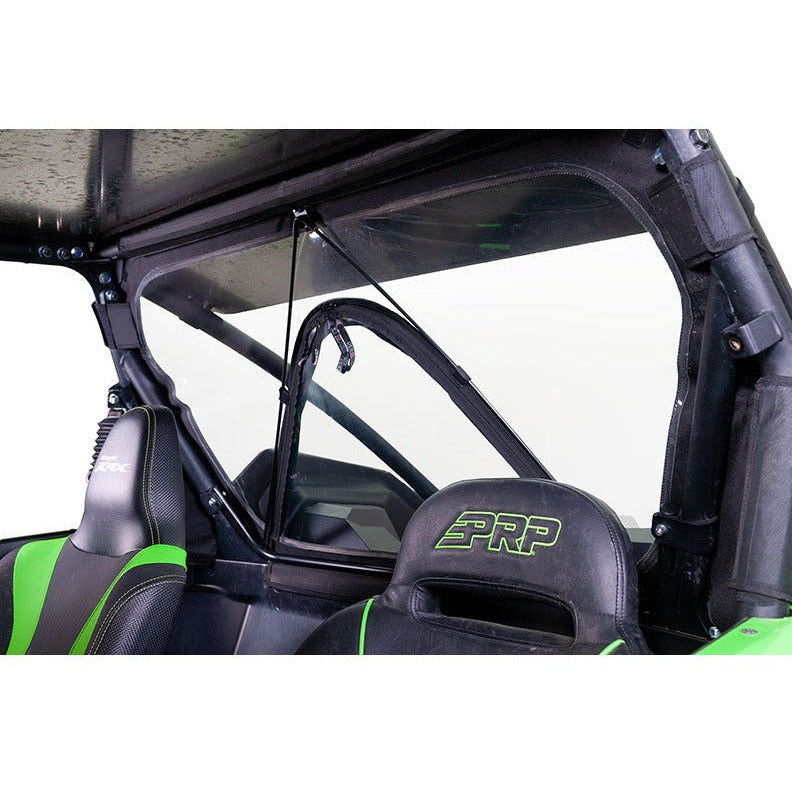 Photo of Kawasaki KRX Soft Rear Windshield by Seizmik - Premium Windshields for UTVs / Side by Sides