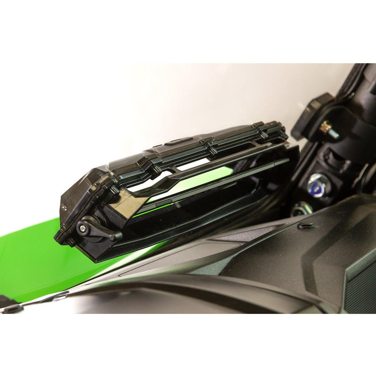 Photo of Kawasaki KRX Versa-Vent Polycarbonate Front Windshield by Seizmik - Premium Windshields for UTVs / Side by Sides
