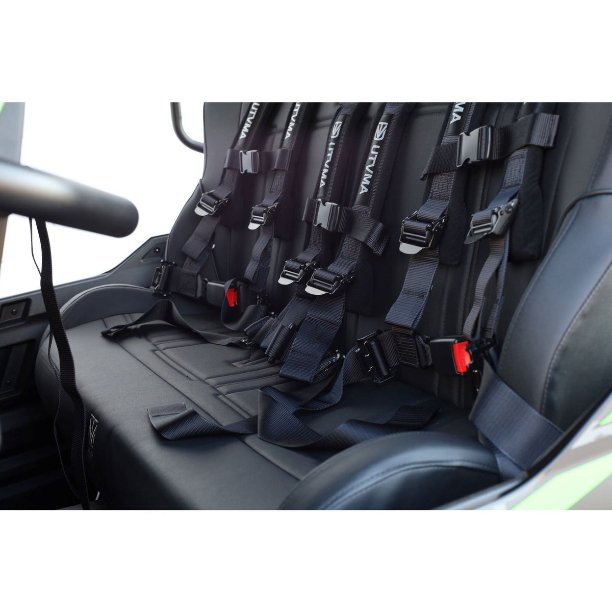 Photo of Kawasaki Teryx 4 Rear Bench Seat by UTVMA - Premium Seats & Accessories for UTVs / Side by Sides