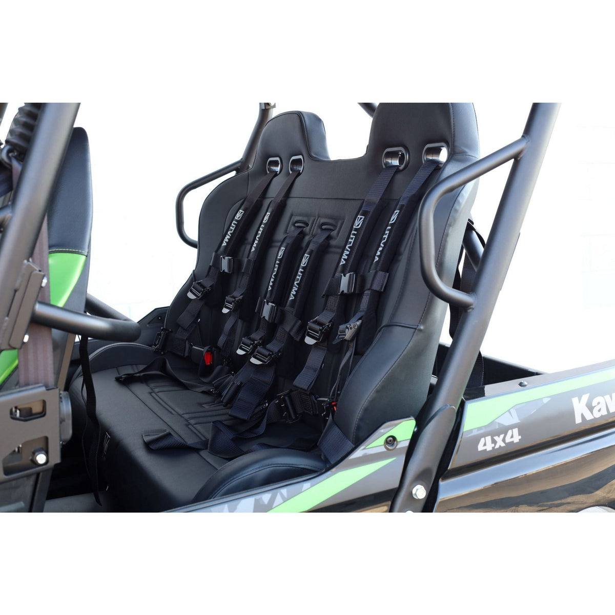 Photo of Kawasaki Teryx 4 Rear Bench Seat by UTVMA - Premium Seats & Accessories for UTVs / Side by Sides