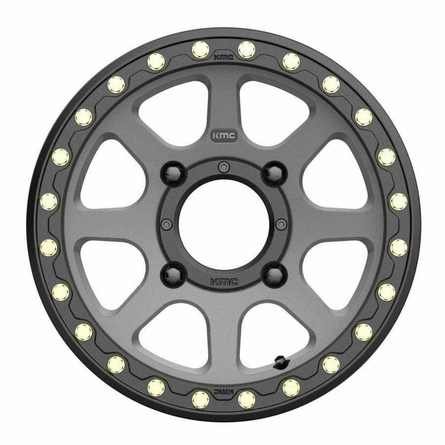 Photo of KS234 Addict 2 Beadlock Wheel (Satin Gray) by KMC - Premium Wheels for UTVs / Side by Sides