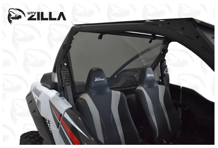 Photo of UTVZILLA Kawasaki KRX 1000 Tinted Rear Window (2020-2021) by UTVZILLA - Premium Windshields for UTVs / Side by Sides
