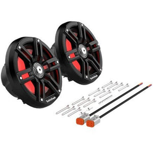 M2 6.5" Color Optix Marine 2-Way Speakers (Black)