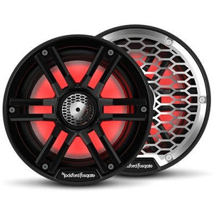M2 6.5" Color Optix Marine 2-Way Speakers (Black)