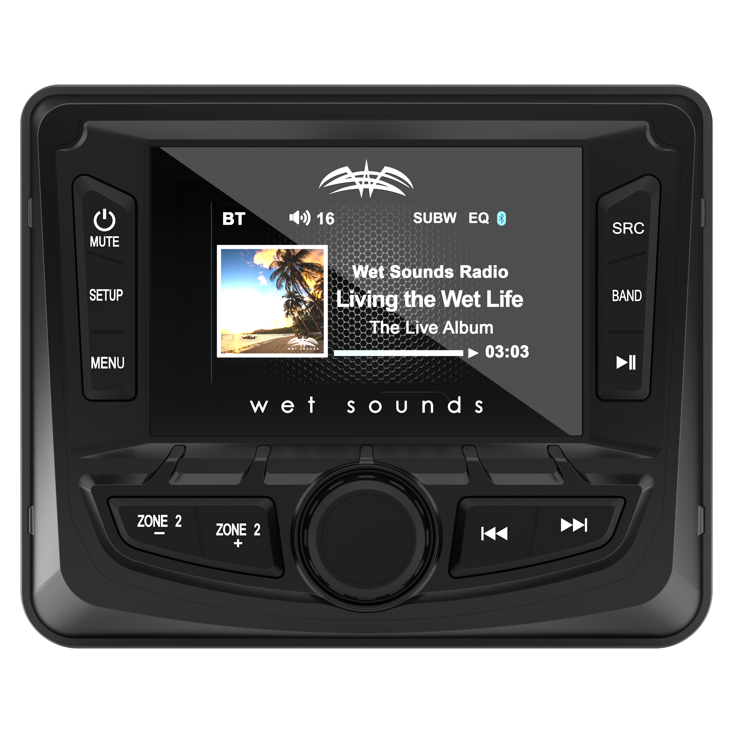 Photo of RZR Pocket Head Unit Mount With Rocker Switch Cutouts by UTV Stereo - Premium Audio for UTVs / Side by Sides