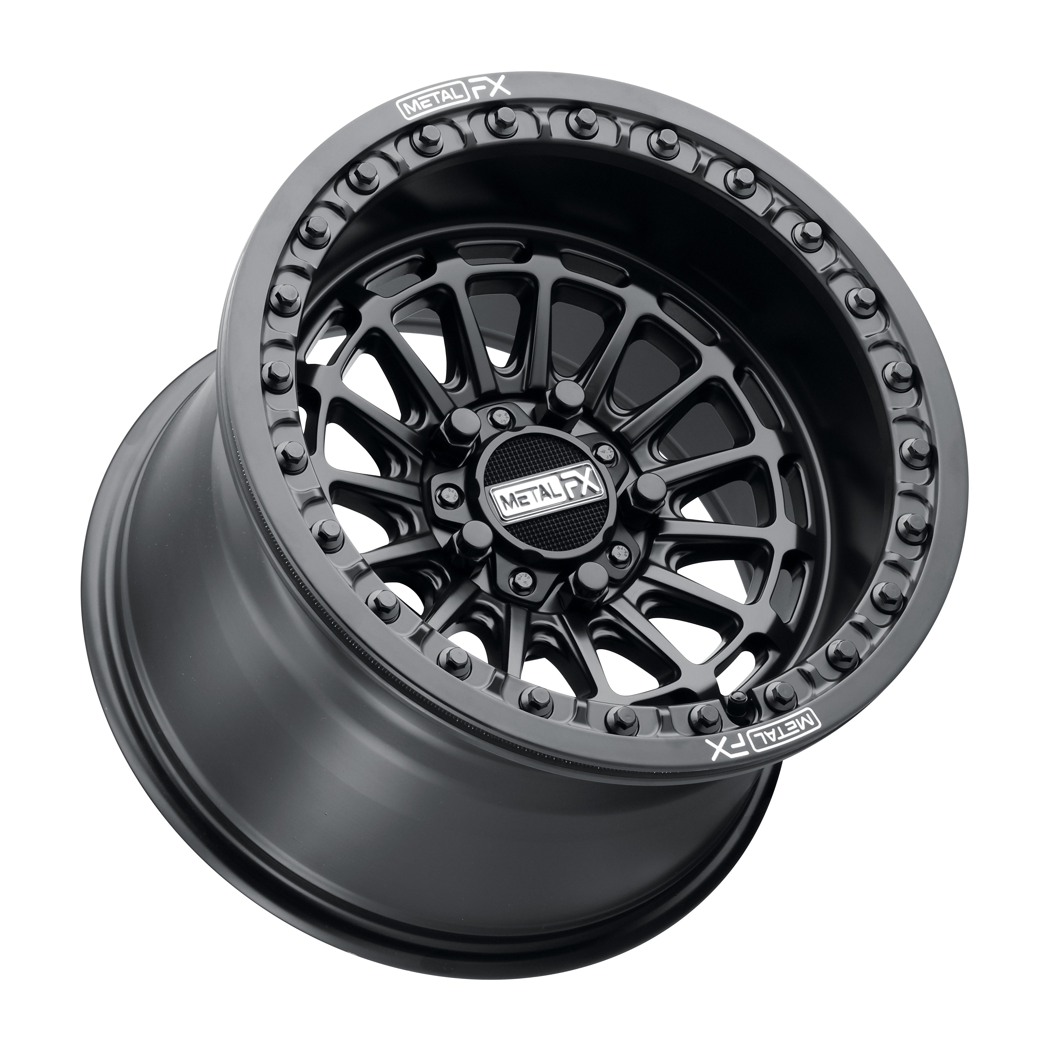 Photo of Delta R Beadlock | Satin Black by Metal FX - Premium Wheels for UTVs / Side by Sides