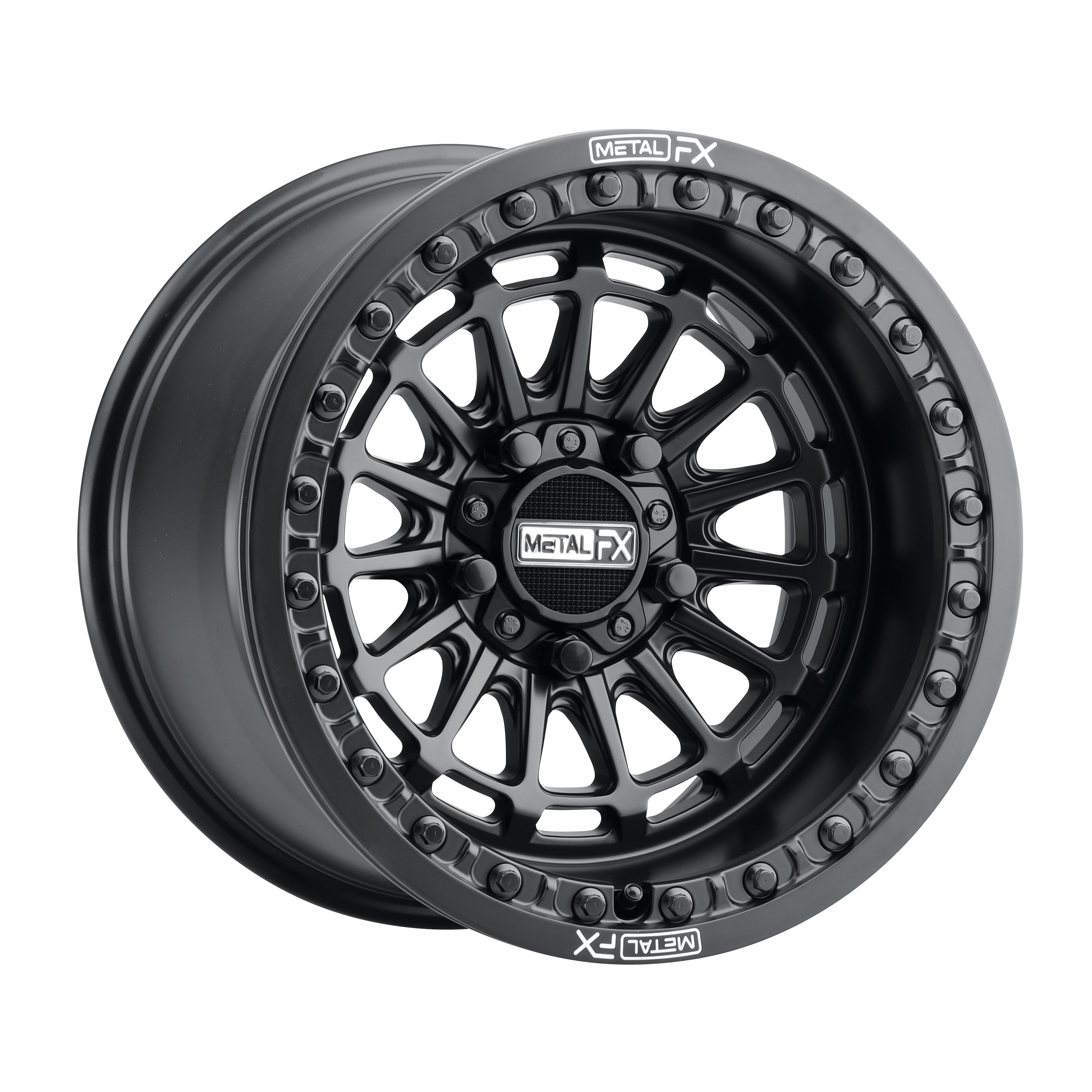 Photo of Delta R Beadlock | Satin Black by Metal FX - Premium Wheels for UTVs / Side by Sides