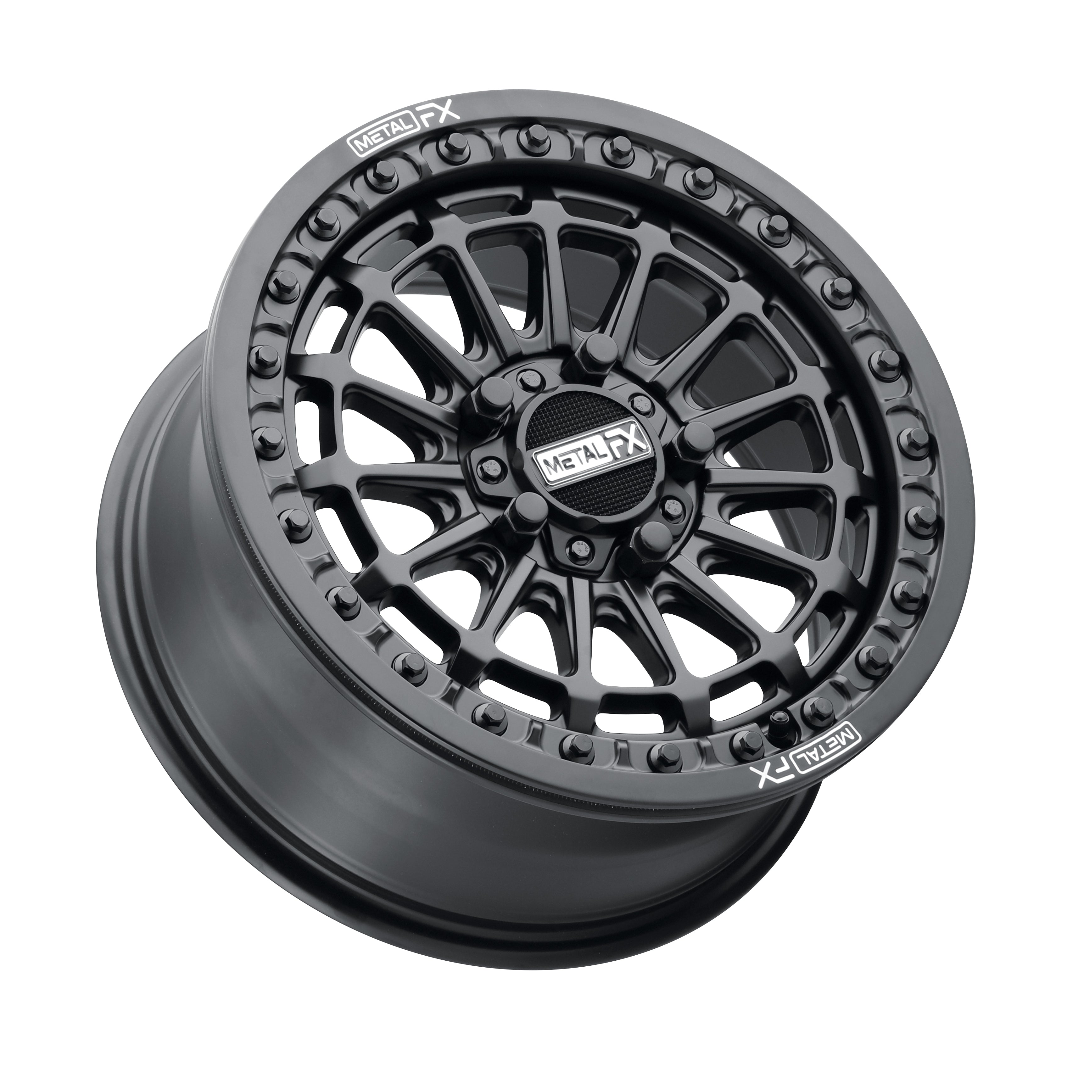 Photo of Delta R Beadlock | Satin Black by Metal FX - Premium Wheels for UTVs / Side by Sides