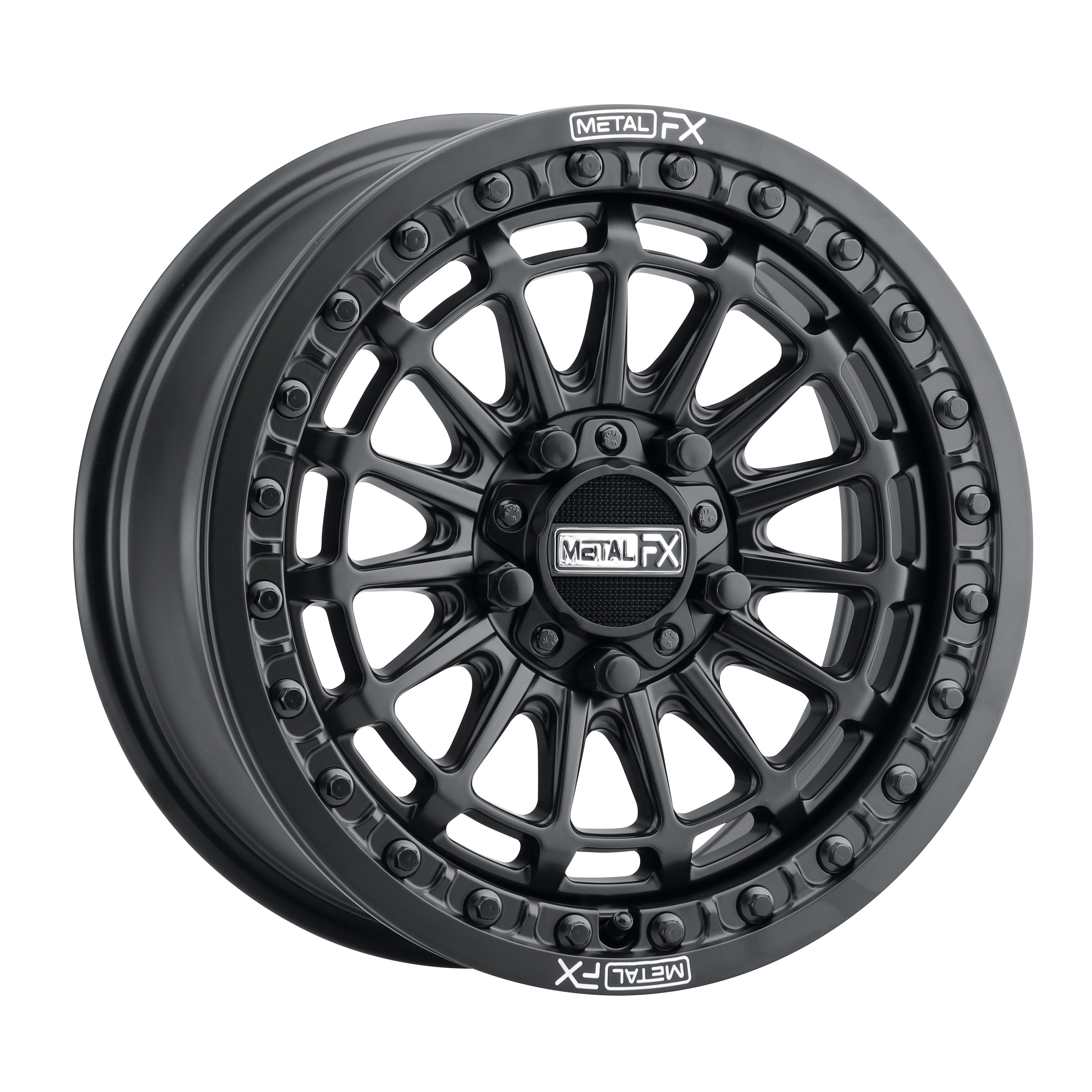 Photo of Delta R Beadlock | Satin Black by Metal FX - Premium Wheels for UTVs / Side by Sides