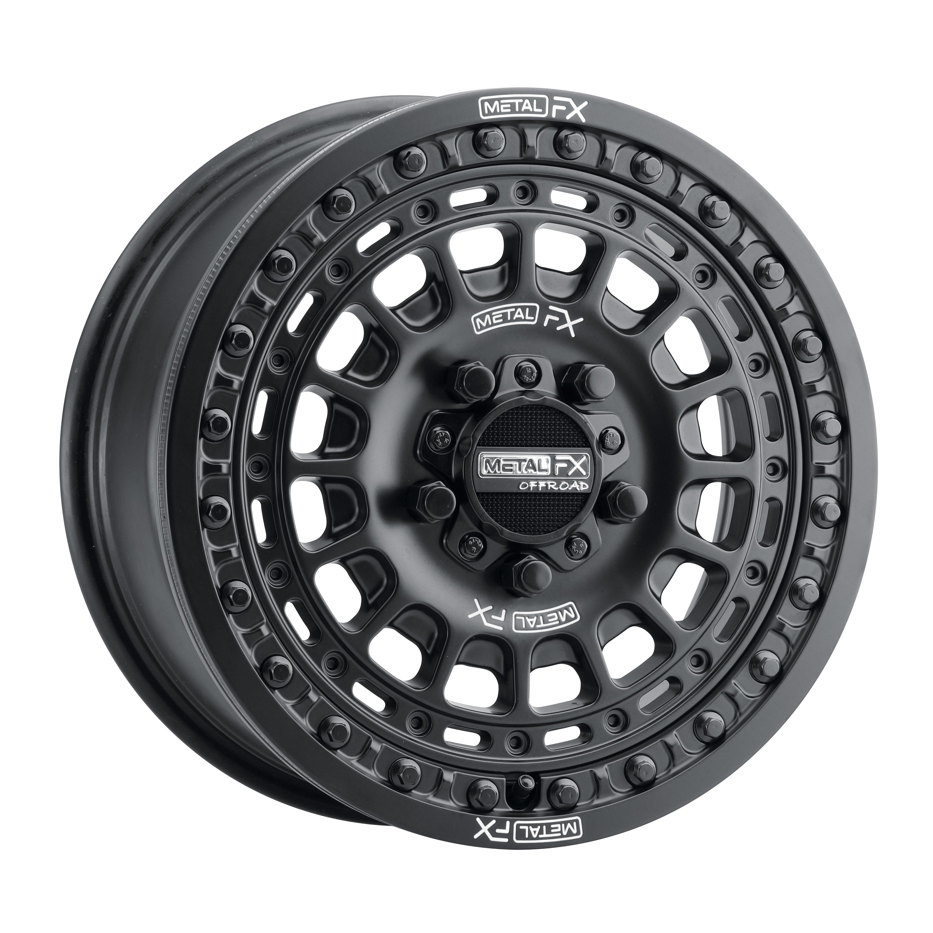 Photo of Hitman R Beadlock | Satin Black by Metal FX - Premium Wheels for UTVs / Side by Sides