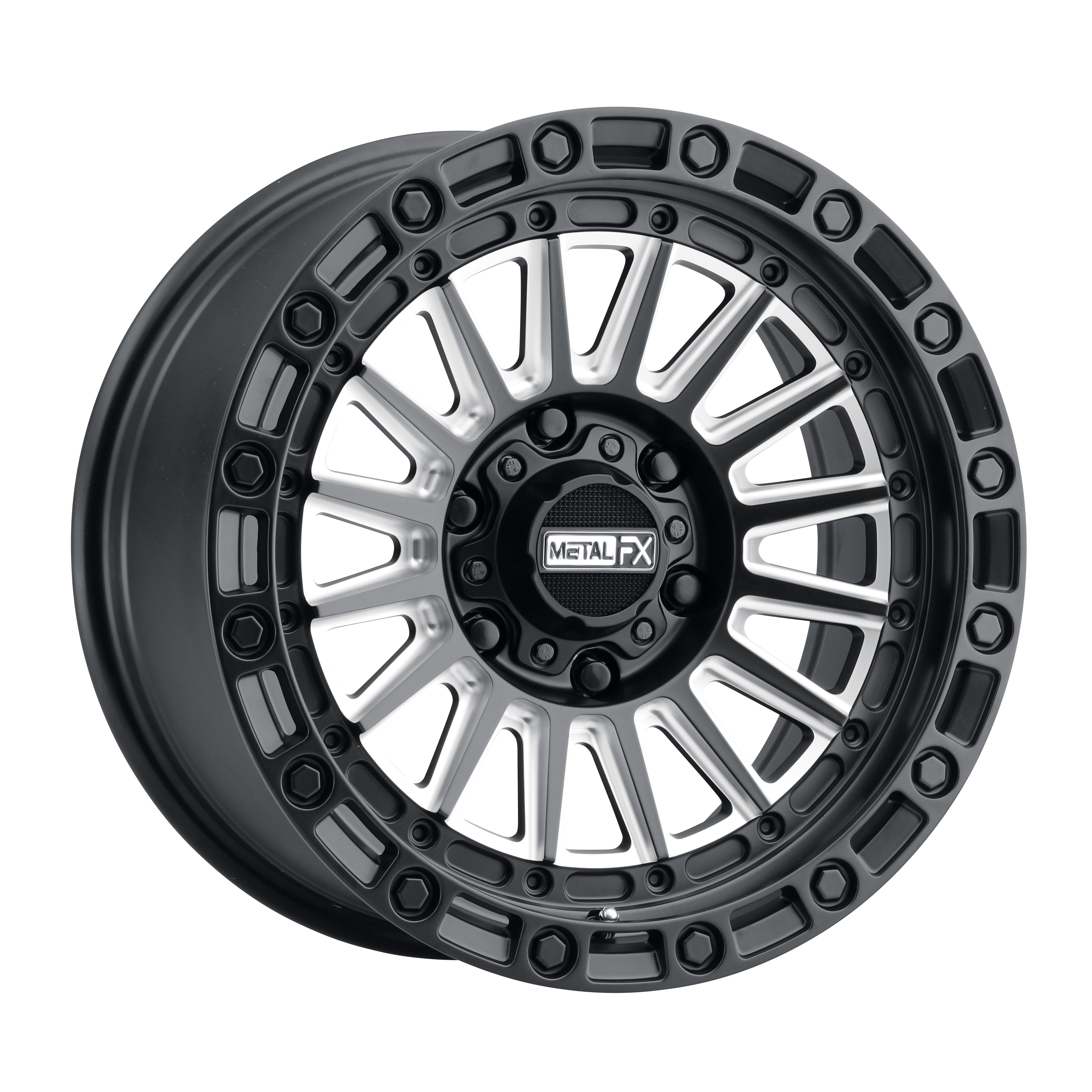 Photo of Rogue Truck | Satin Black Contrast Cut by Metal FX - Premium Wheels for UTVs / Side by Sides