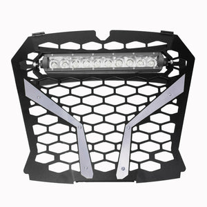 Polaris RZR Turbo S Front Grille with Light Pocket