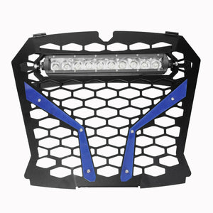 Polaris RZR Turbo S Front Grille with Light Pocket