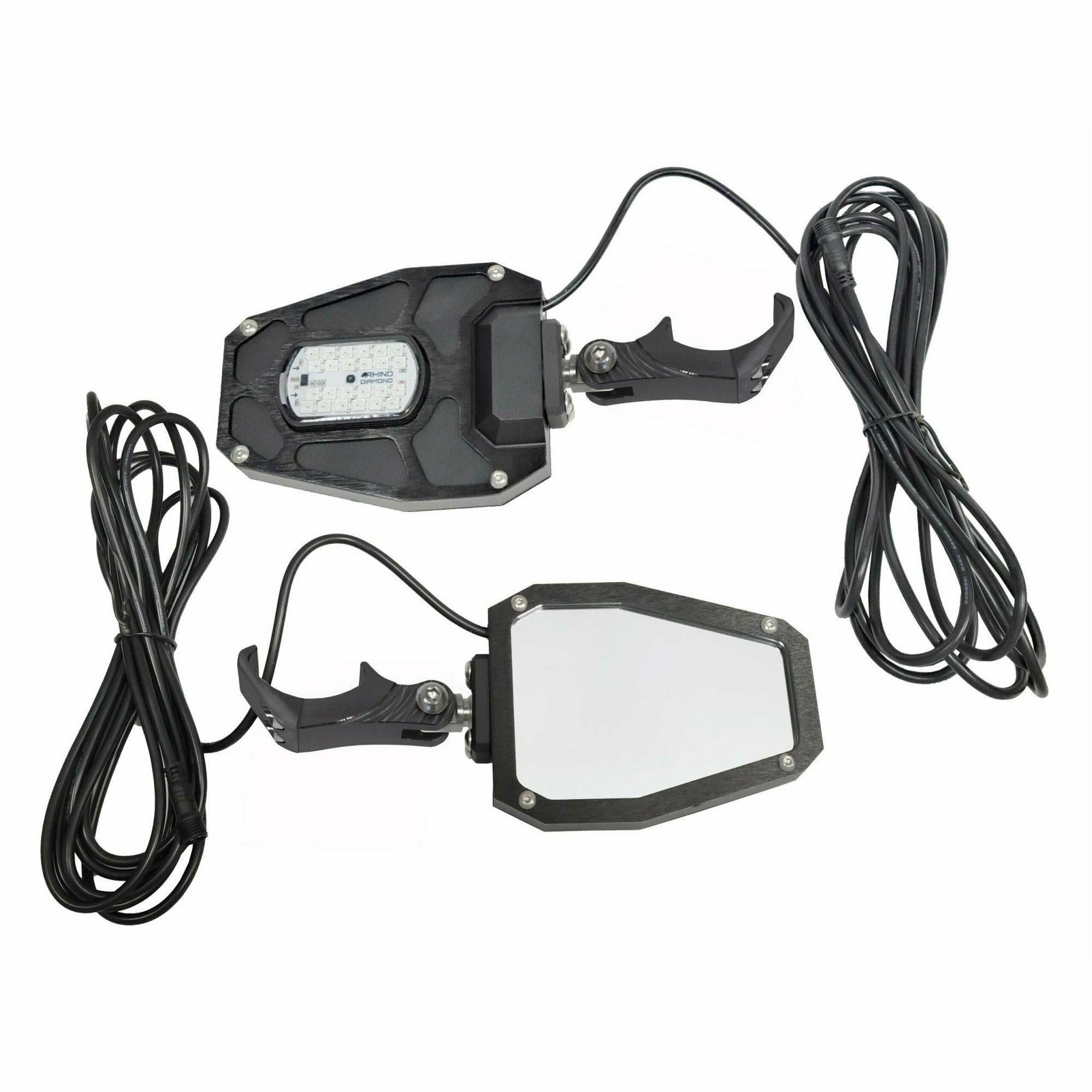 RGB LED Side Mirrors (Pair)