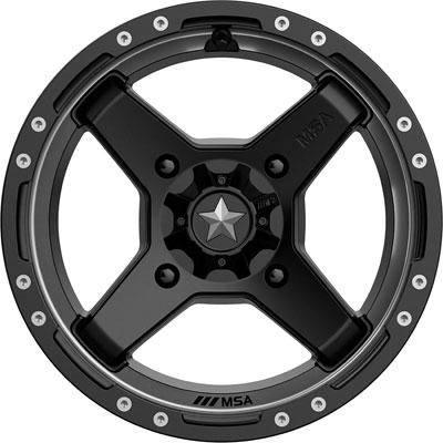 Photo of M39 Cross Wheel 4/156 (Polaris Bolt Pattern) MSA by Wheel Pros - Premium Wheels for UTVs / Side by Sides