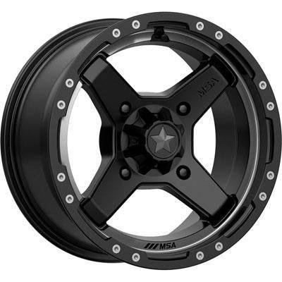 Photo of M39 Cross Wheel 4/156 (Polaris Bolt Pattern) MSA by Wheel Pros - Premium Wheels for UTVs / Side by Sides