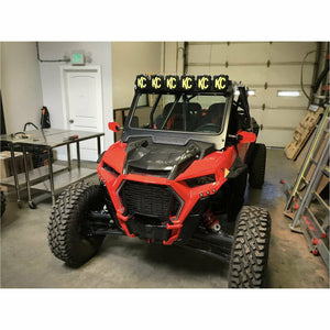 Polaris RZR (2019+) Glass Windshield for CageWRX Baja Spec Cage