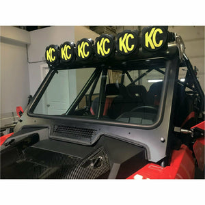 Polaris RZR (2019+) Glass Windshield for CageWRX Baja Spec Cage