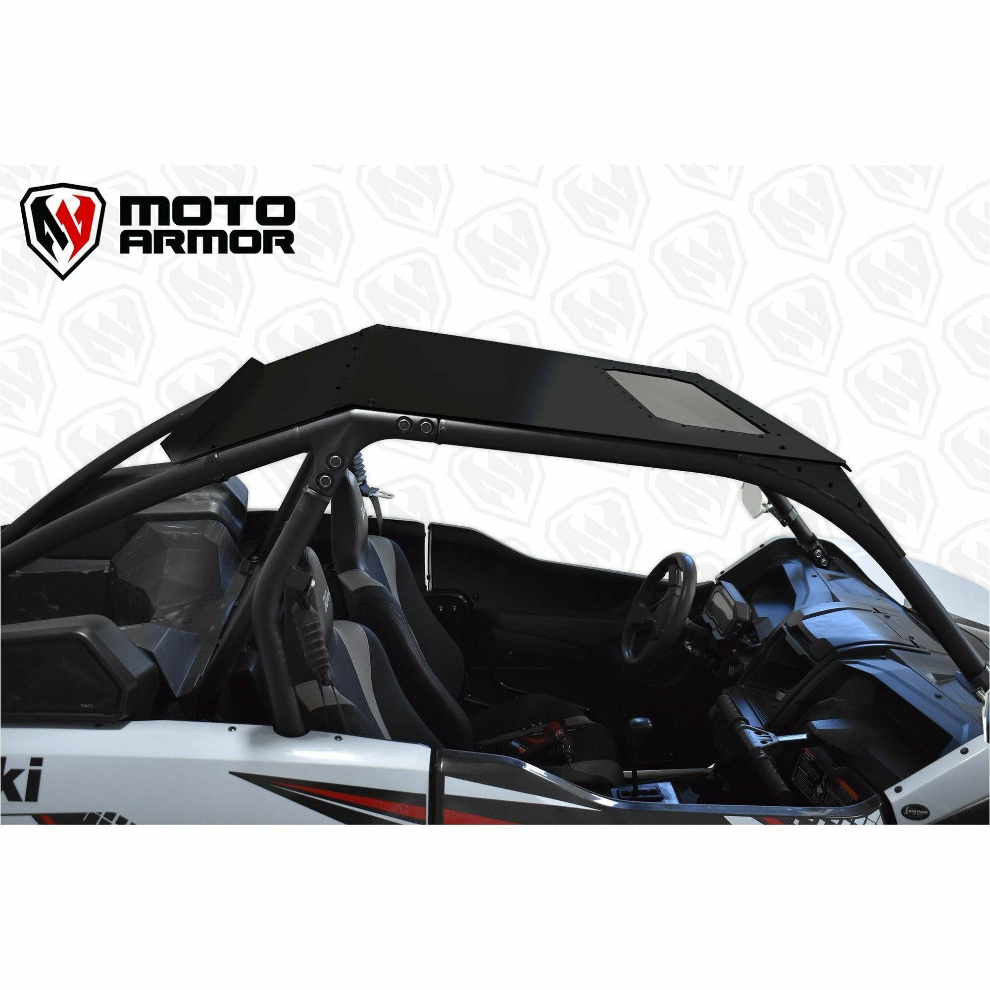 Photo of Kawasaki KRX Aluminum Roof with Sunroof by Moto Armor - Premium Roofs for UTVs / Side by Sides