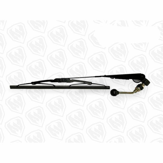 Photo of Universal Manual Windshield Wiper by Moto Armor - Premium Windshields for UTVs / Side by Sides