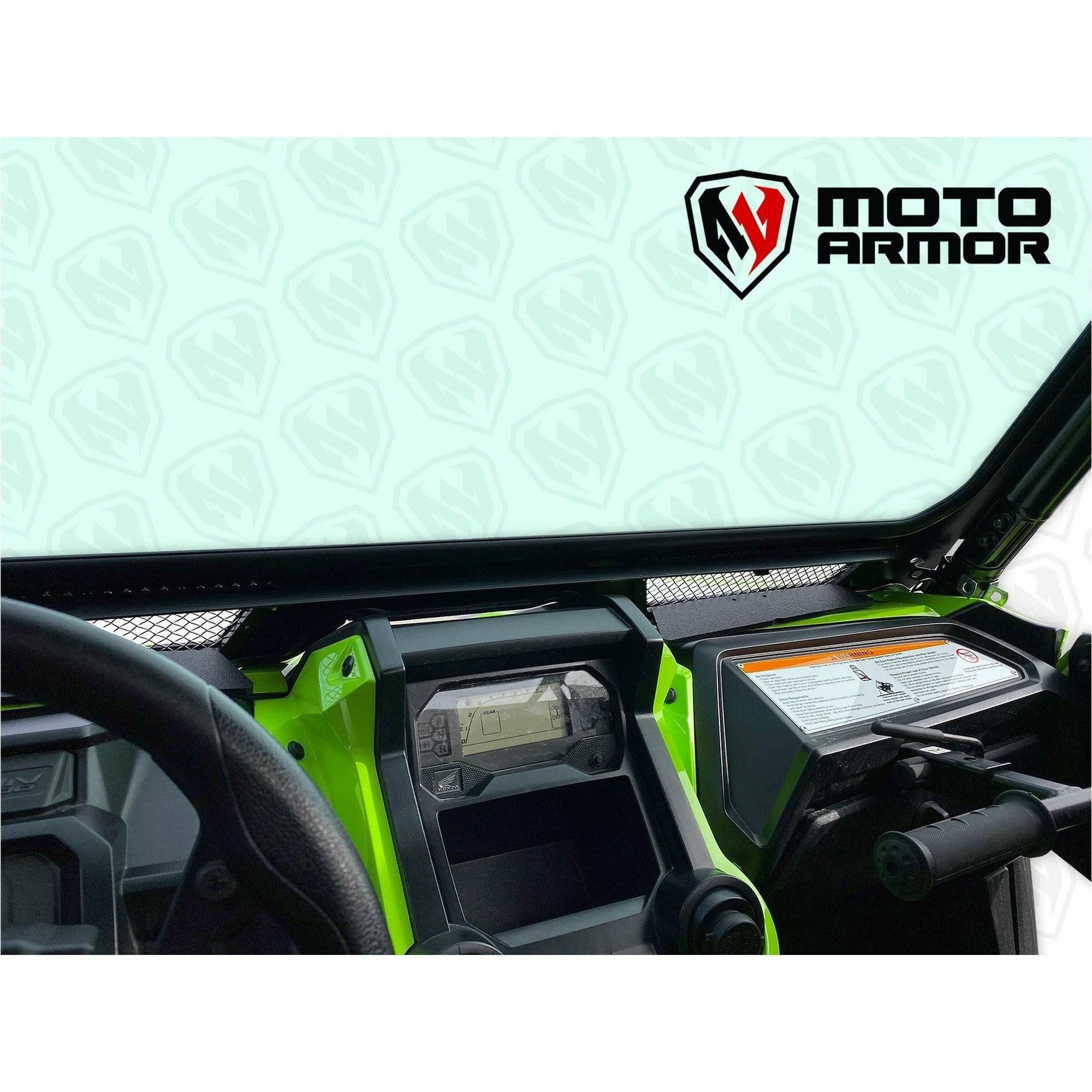 Photo of Honda Talon Vented Glass Windshield by Moto Armor - Premium Windshields for UTVs / Side by Sides
