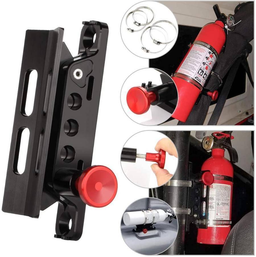 Photo of Savage Mount and Extinguisher Set by Savage UTV - Premium Fire Extinguishers & Mounts for UTVs / Side by Sides
